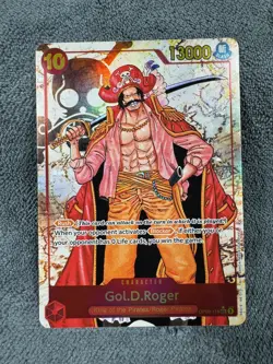 Gol D. Roger OP09-118 Alt Art SEC ONE PIECE US NM TCG ENGLISH - Image 1