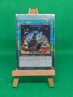 YUGIOH PRE-PREPARATION OF RITES QUARTER CENTURY SECRET RARE 1ST NM RA01-EN055 - Image 2