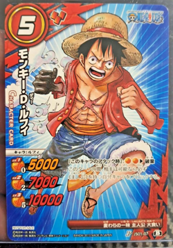 Monkey D. Luffy PROMO Miracle Battle J HERO Carddass ONE PIECE JS01-07 VINTAGE - Image 1