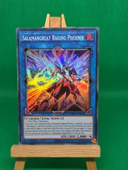 Salamangreat Raging Phoenix RA04-EN083 Super Rare 1st Edition YuGiOh - Image 2