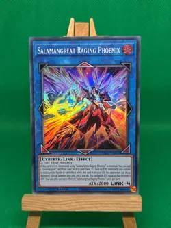 Salamangreat Raging Phoenix RA04-EN083 Super Rare 1st Edition YuGiOh - Image 3