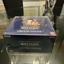 🔥One Piece TCG OP-01 BLUE BOTTOM Romance Dawn Booster Box with Display🔥 - Image 5