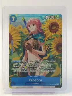 REBECCA 2025 ONE PIECE ROYAL BLOOD SUPER RARE ALT ART SP OP10-058 Q5037 - Image 1