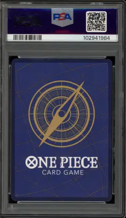 One Piece CCG Monkey.D.Luffy Japanese Manga Alternate Art OP09-119 PSA 10 - Image 2