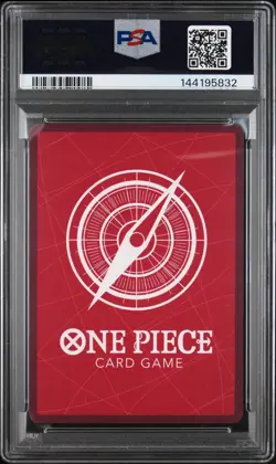 One Piece Monkey D. Luffy Starter Deck Straw Hat Crew PRE-ERRATA ST01-001 PSA 9 - Image 2