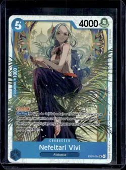 2026 One Piece Heroines Edition Nefeltari Vivi Super Rare #EB03-024 - Image 1