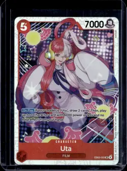 2026 One Piece Heroines Edition Uta Super Rare #EB03-003 - Image 1