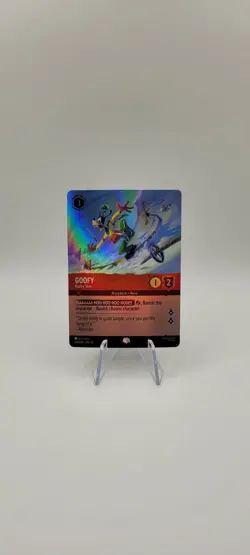 Disney Lorcana TCG: Goofy - Klutzy Skier (Epic) 216/204 Winterspell Holo - NM - Image 2
