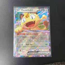 Meowth ex 62/88 Double Rare Pokemon Perfect Order ME03 NM READ DESC - Image 1