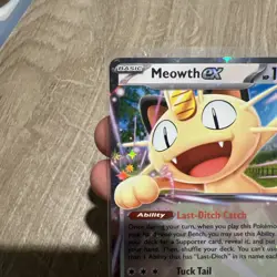 Meowth ex 62/88 Double Rare Pokemon Perfect Order ME03 NM - Image 2
