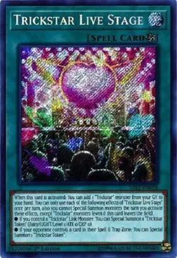 Trickstar Live Stage - SAST-EN058 - Secret Rare 1st Edition - Yugioh - Image 1