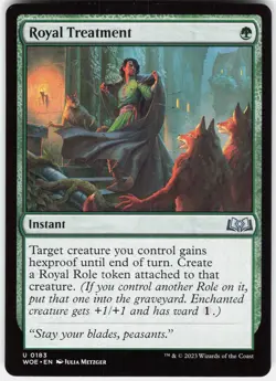 Royal Treatment U Wilds of Eldraine 183 LP - Image 1