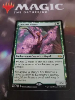 Mtg. Sanctum Weaver. Modern Horizons 2. Pack Fresh - Image 1