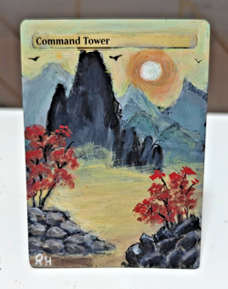 Command Tower MTG Alter Art EDH Commander Magic The Gathering - Image 1