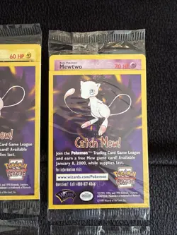 Pokemon The First Movie DRAGONITE MEWTWO ELECTABUZZ PIKACHU WB Promo 1999 Sealed - Image 3