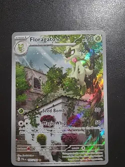 Floragato 197/193 Illustration Rare Full Art - Pokemon Paldea Evolved NM - Image 1