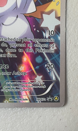 Pokemon Jirachi XY67A Alternate Art Promo Holo Basic 60HP 2016 English Card - Image 3