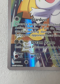 Pokemon Jirachi XY67A Alternate Art Promo Holo Basic 60HP 2016 English Card - Image 4