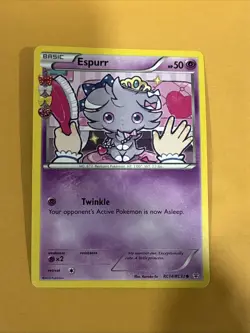 Pokemon Espurr RC14/RC32 Generations: Radiant Collection Regular Card LP - Image 1