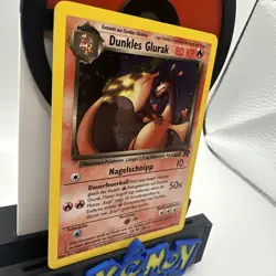 German Pokemon Card Dark Charizard (Dunkles Glurak) Team Rocket Holo 4/82 LP+ - Image 4