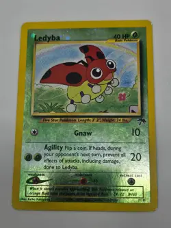 Pokemon: Southern Islands - Ledyba 7/18 Reverse Holo - Damaged - Image 1