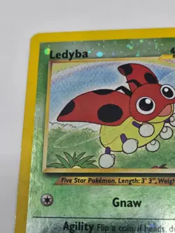 Pokemon: Southern Islands - Ledyba 7/18 Reverse Holo - Damaged - Image 3