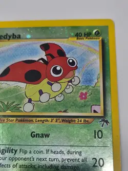 Pokemon: Southern Islands - Ledyba 7/18 Reverse Holo - Damaged - Image 4