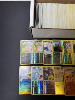 Huge Collection Bulk Lot of 600+ ALL Holos Reverse Holo Pokemon Cards Vintage - Image 2