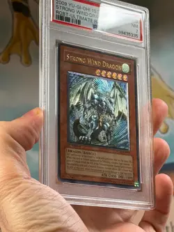 Strong Wind Dragon RGBT-EN003 1st Ed Ultimate Rare ENHANCED Yugioh PSA 7 *335 - Image 4