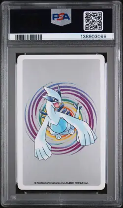 2000 POKEMON SILVER VERSION PLAYING CARDS 9 OF HEARTS #197 UMBREON PSA 10 - Image 2