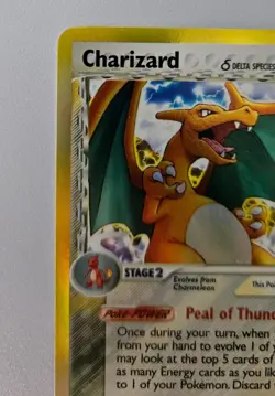 Charizard Delta Species 4/100 Reverse Crystal Guardians Holo Rare Pokemon TCG LP - Image 2