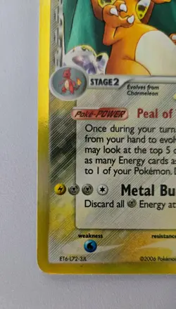 Charizard Delta Species 4/100 Reverse Crystal Guardians Holo Rare Pokemon TCG LP - Image 4
