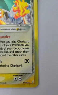 Charizard Delta Species 4/100 Reverse Crystal Guardians Holo Rare Pokemon TCG LP - Image 5
