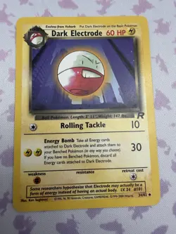 Electrode 34/82 Regular Uncommon Team Rocket Pokemon TCG NM - Image 1