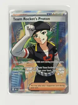 Pokemon TCG Team Rockets Proton Card 227/182 Destined Rivals - Image 1