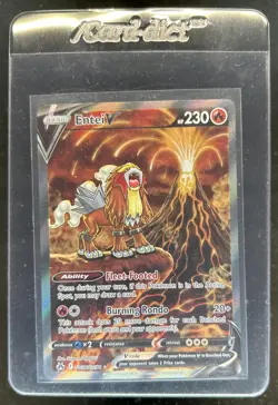 2023 Pokemon SWSH Crown Zenith Entei V Galarian Gallery #GG36/GG70 - Image 1