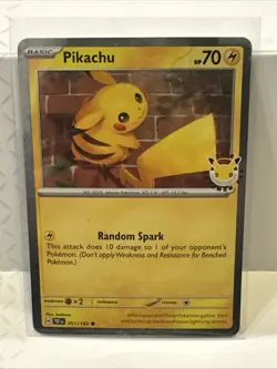 Pikachu Pokemon Day 2026 051/162 - 30th Anniversary Promo - Pokemon TCG - Image 1