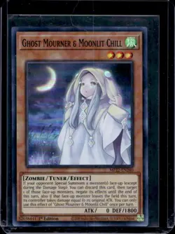 2022 Yu-Gi-Oh! Pharaoh's Gods 1st Ghost Mourner & Moonlit Chill #MP22-EN260 - Image 1