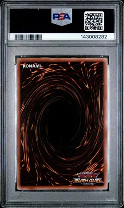 2023 YU-GI-OH! RUSH DUEL OVER RUSH RARE CELEB ROSE LUXURY MAGICIANS PSA 10 - Image 2