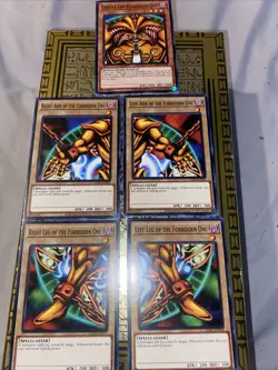 Yu-Gi-Oh! Exodia Set (Exodia, Left Arm, Left Leg, Right Arm, Right Leg) Ldk2 - Image 1