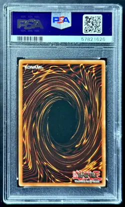 2006 Yugioh URIA, LORD OF SEARING FLAMES CT03-EN005 Secret Rare PSA 10 Gem Mint - Image 2