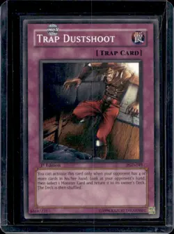 2003 Yu-Gi-Oh! Pharaonic Guardian 1st Edition Trap Dustshoot #PGD-049 - Image 1