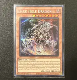 Yu-Gi-Oh TCG Dark Hole Dragon 2020 1st Edition Ultra Rare AGOV - Image 1