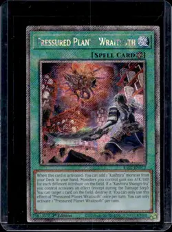 2024 Yu-Gi-Oh! Pressured Planet Wraitsoth Quarter Century Rare #RA02-EN073 - Image 1
