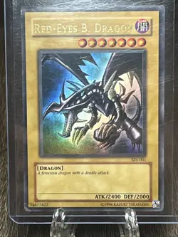 Red-Eyes B. Dragon – SDJ-001 – Ultra Rare – Yu-Gi-Oh! - Image 1