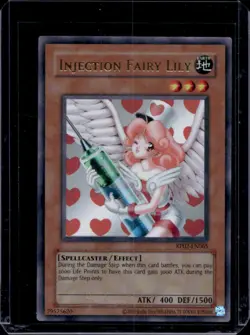 2009 Yu-Gi-Oh! Retro Pack 2 English Injection Fairy Lily #RP02-EN065 - Image 1