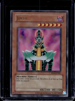 2009 Yu-Gi-Oh! Retro Pack 2 English Jinzo #RP02-EN001 - Image 1