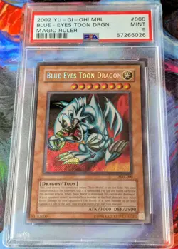 2002 BLUE EYES TOON DRAGON PSA 9 MINT MRL-000 - Image 1