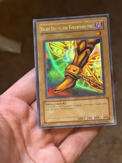 Right Leg of the Forbidden One LOB-120 Ultra Rare Unlimited GLOSSY Yu-Gi-Oh - Image 4