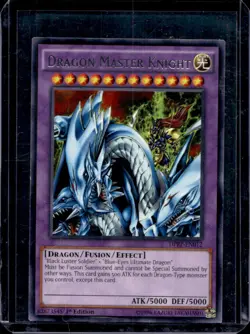 2016 Yu-Gi-Oh! Rivals of the Pharaoh 1st Dragon Master Knight #DPRP-EN012 - Image 1